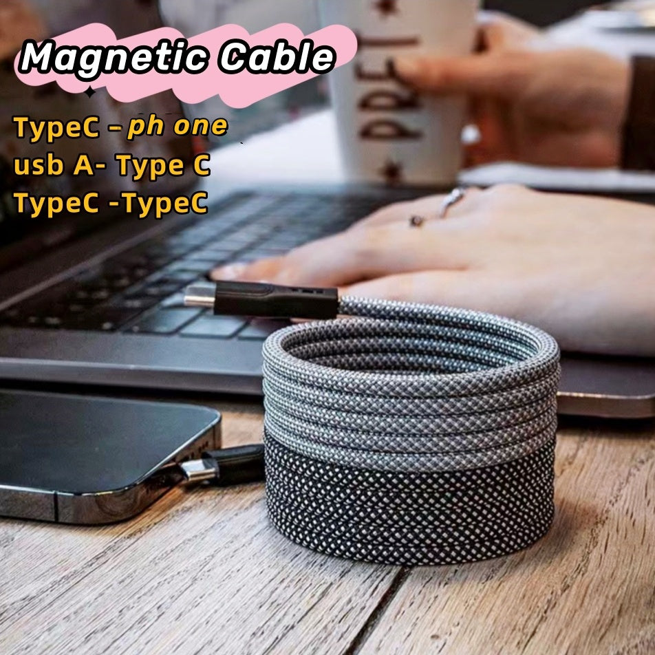 100W Magnetic Cable USB Fast Charger